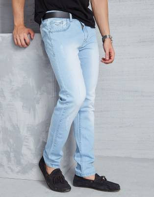 light shaded jeans