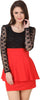 red dress
